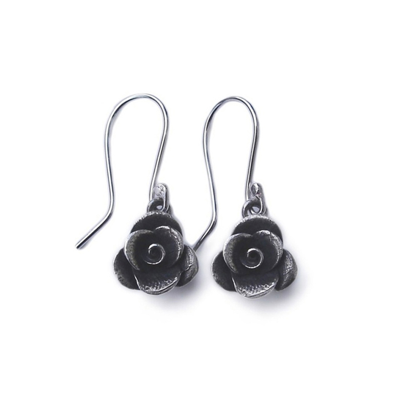 All Things Pass I, earrings, sterling silver, 2010