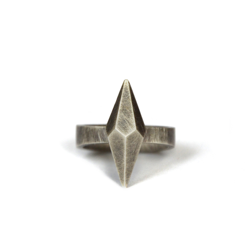 Building Blocks Ring, sterling silver, 2015