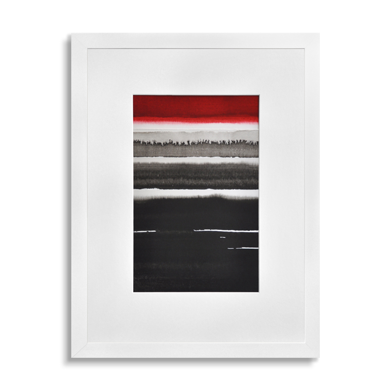 Ephemeral Light, Ink on paper, 585 x 455mm (frame size h x w), 2012