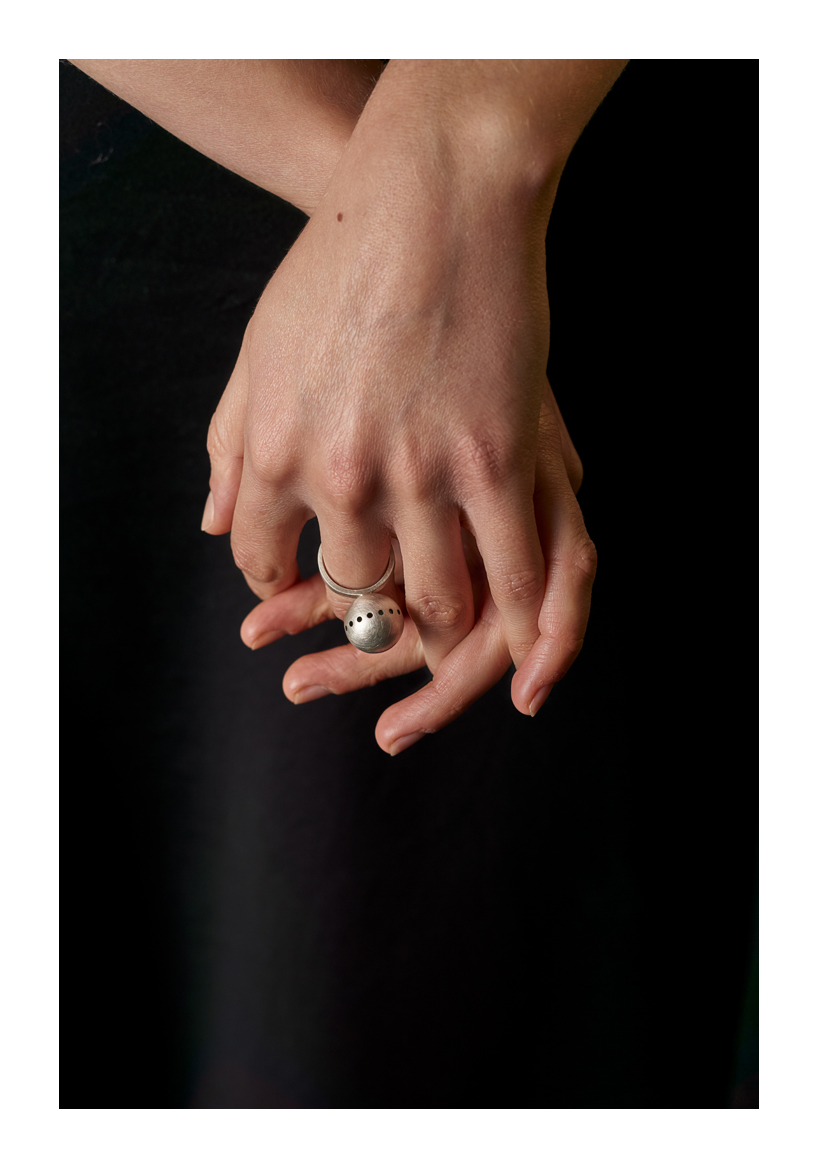Unity Ring, sterling silver, 2018, Kate Alterio