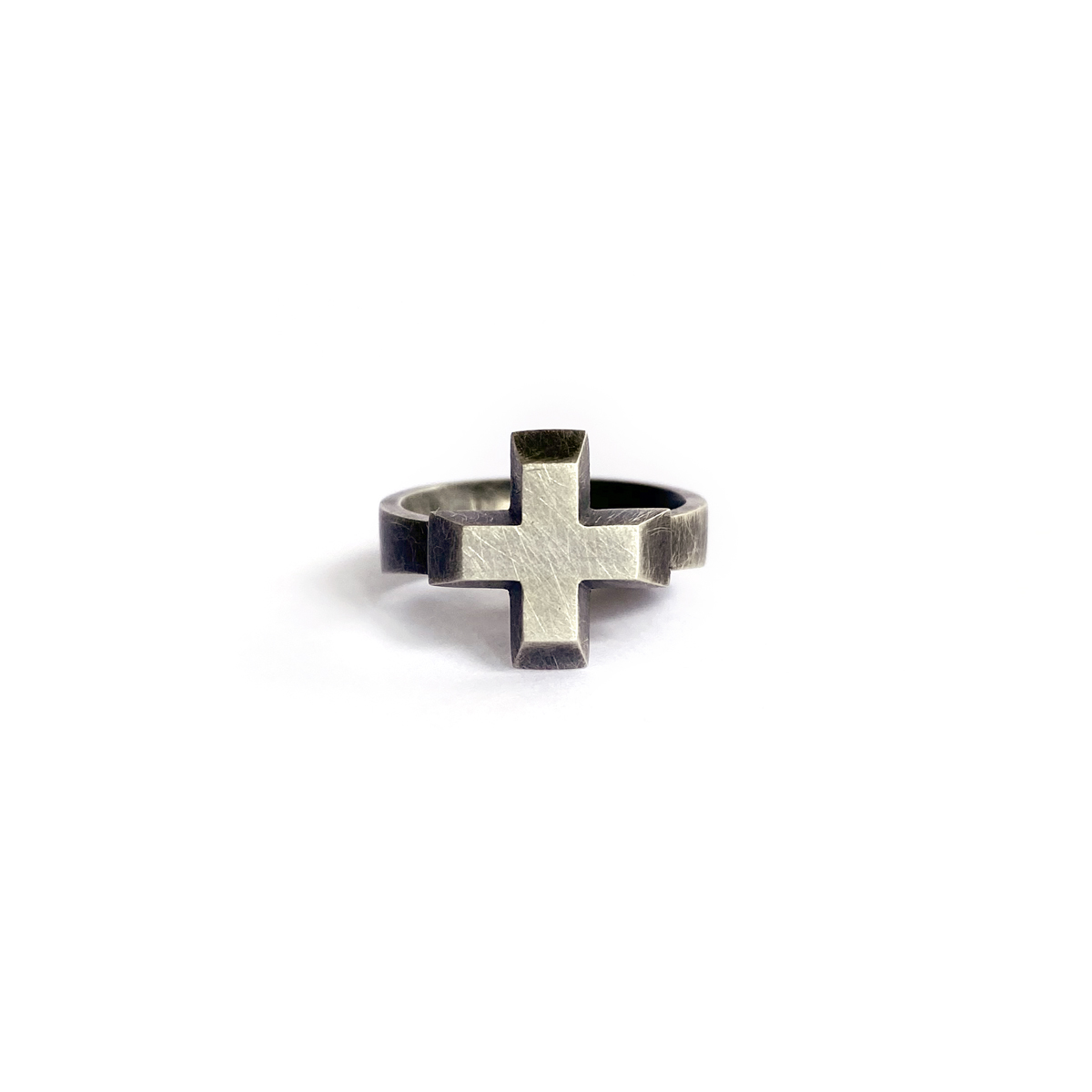 Sacred Ring, sterling silver, 2020, Kate Alterio
