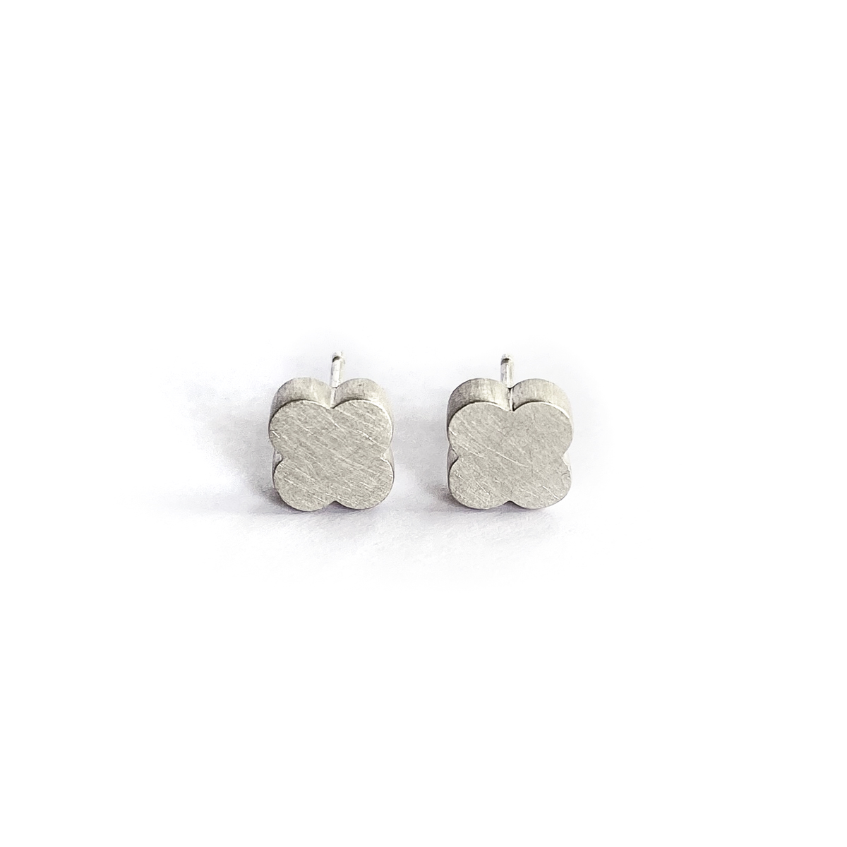 Reverence Studs , silver, 2020, Kate Alterio